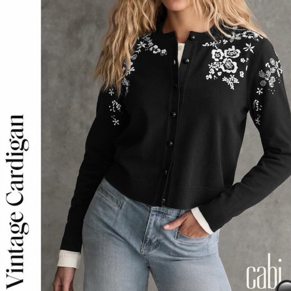 NWT sold out cabi Vintage Sweater